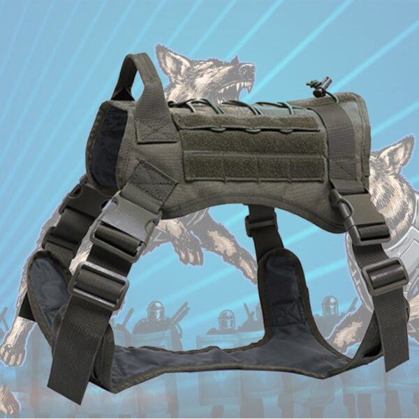 Tactical dog clothes outdoor dog vest - Image 2