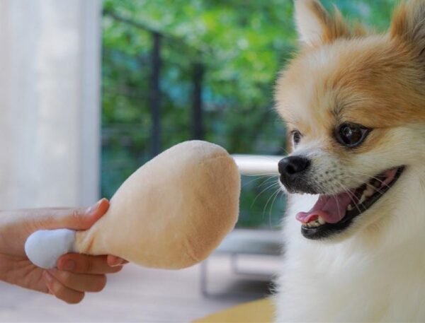 Cartoon Cute Pet Dog Cat Squeaking Plush Sound Toys Chew Throw - Image 5