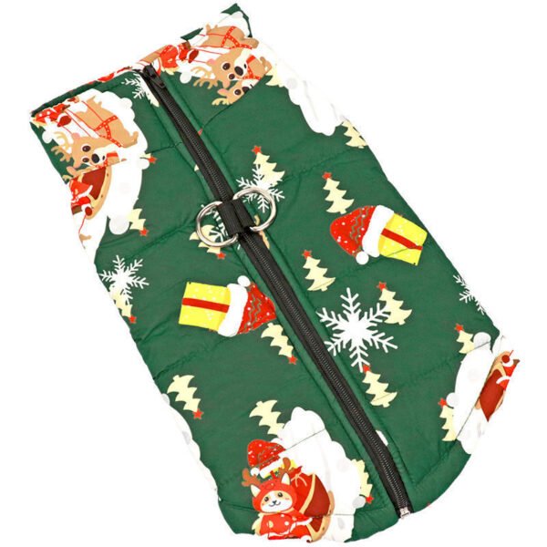 Christmas Hot-selling Dog Warm Cotton Clothes Vest - Image 4