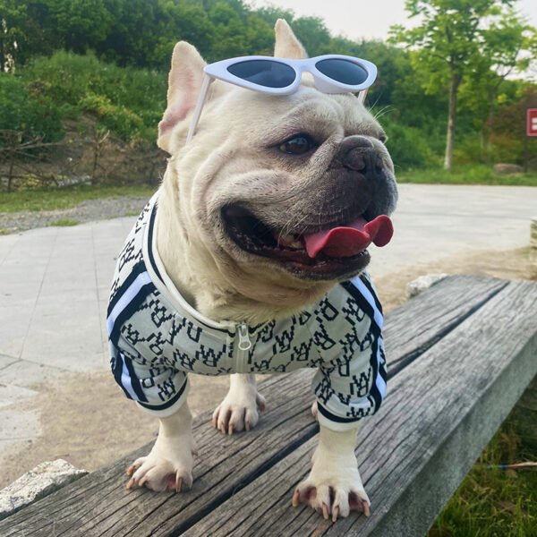Zip Up Dog Clothing Jacket Stretchy Pet Clothes - Image 5