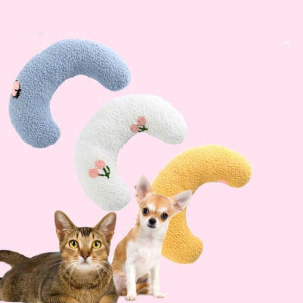 Little Pillow For Cats Fashion Neck Protector Deep Sleep Puppy U-Shaped Pillow Pets Pillow Kitten Headrest Dog Sleeping Pillow Pet Products - Image 6