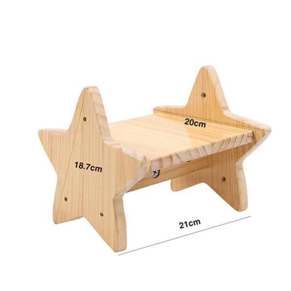 Pine Solid Wood DIY Cat Climbing Frame Cat Wall Hanging - Image 8