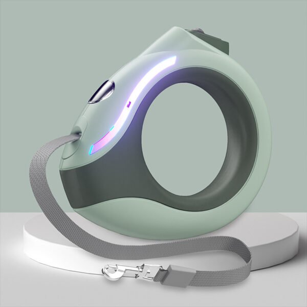 New Dog Traction Rope LED Night Lighting Automatic Retractable Leash Pet Supplies - Image 5