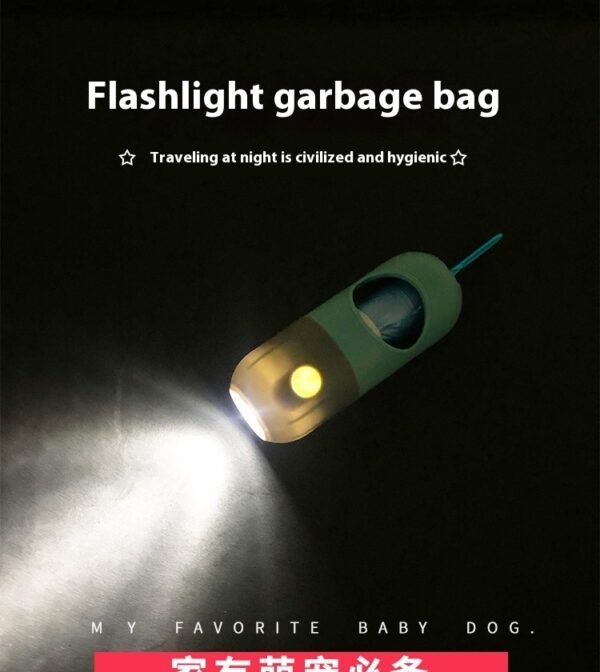 Led Light Pet Waste Bag Dispenser For Dogs Cats Dog Poop Scooper Bags Holder - Image 4