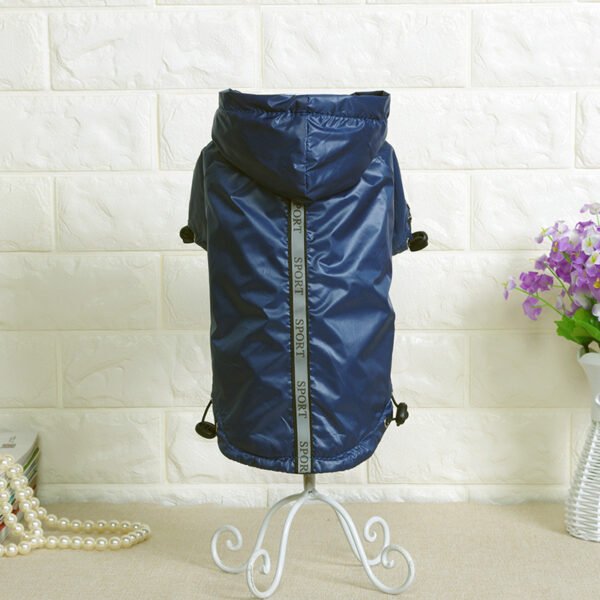 Waterproof Hooded Warm Pet Dog Raincoat - Image 4