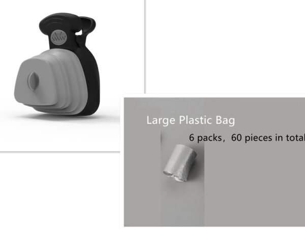 Pet Dog Poop Bag Dispenser Travel Foldable Poop Spoon - Image 10