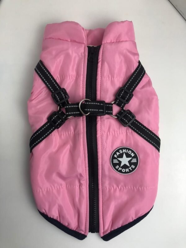 Dog Clothes Chest Back Integrated Cotton Vest Pet Cotton Clothes Winter Clothes - Image 6