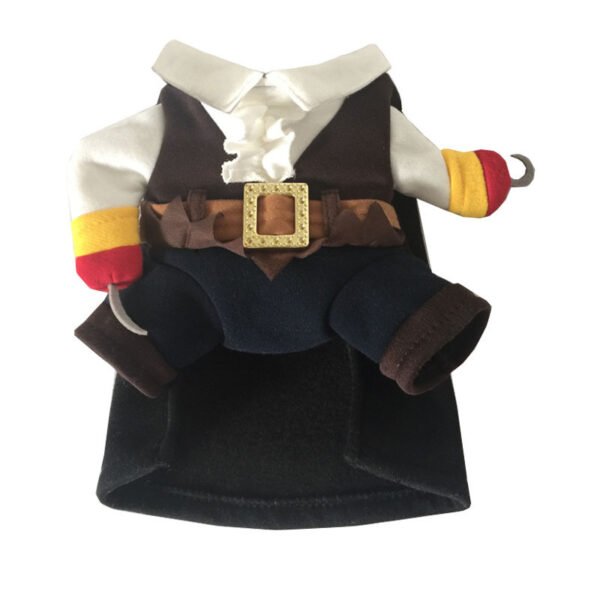 Halloween dog clothes funny clothes pirate clothes pet dress up foreign trade dog clothes - Image 5