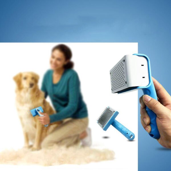 Pet comb dog hair cleaning comb - Image 4