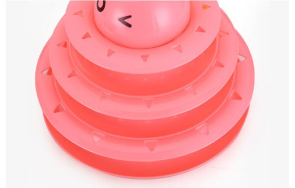 Color Cat Toy Cat Toy Three-layer Round - Image 5