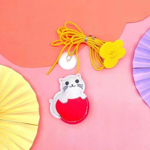 Cat Toys Simulated Caterpillar Funny Self-hey Interactive Toy Rope Grabbing Mouse Telescopic Hanging - Image 9