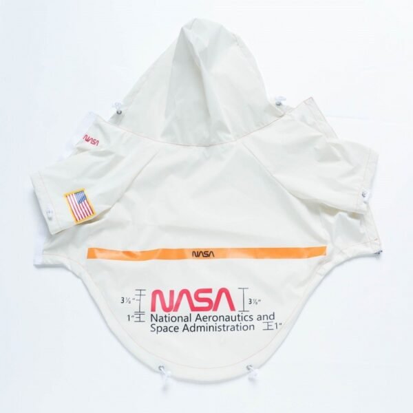 Tide Brand Windproof Rainproof Reflective Space Suit Pet Raincoat - Image 3