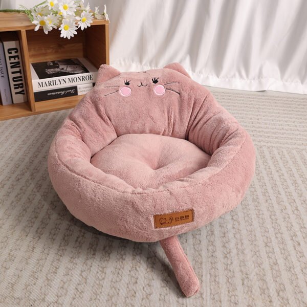 Big And Small  Trending Cartoon Pet Bed Dog Bed Cat Nest - Image 7