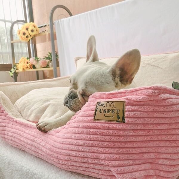 Removable And Washable Plush Warm Pet Kennel Dog Bed - Image 2