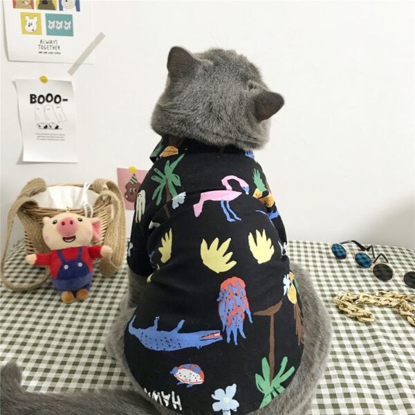Cat Dog Party Shirt clothes - Image 3