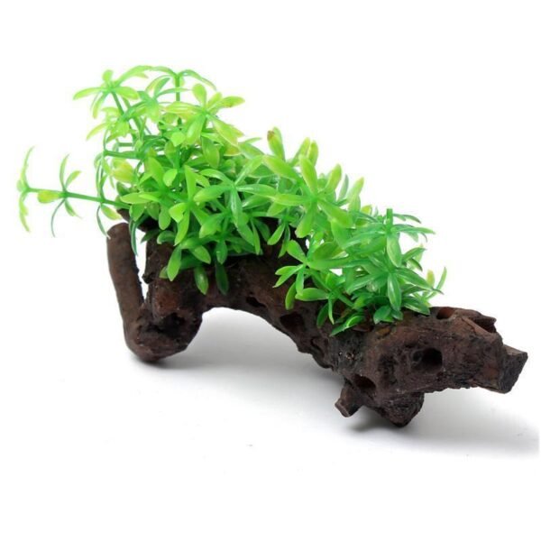 Amazon selling aquarium decorative wood plant aquatic vegetation simulation artificial decorative plant - Image 4