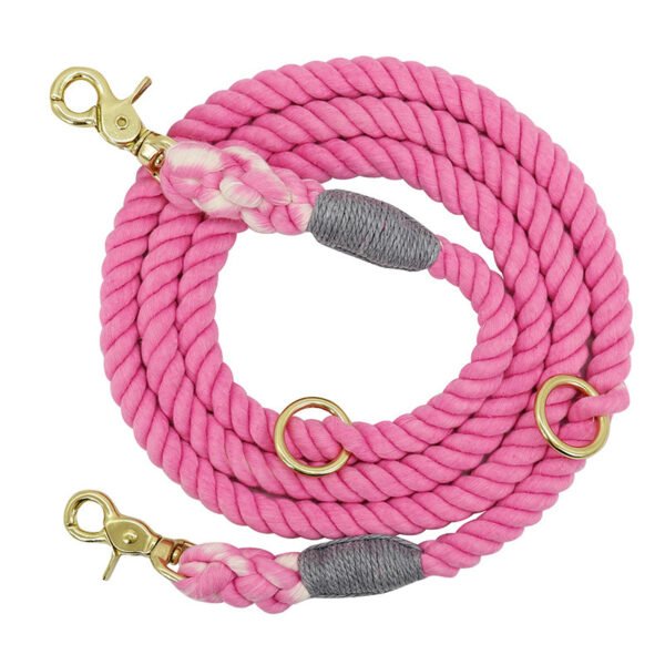 Multi-color cotton pet long leash dog leash - Image 2