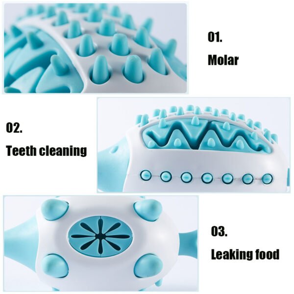 Pet Dog Toy Interactive TPR Leaking Food Toys For Small Large Dogs Cat Chewing Toys Pet Tooth Cleaning Indestructible Puppy Toys - Image 7