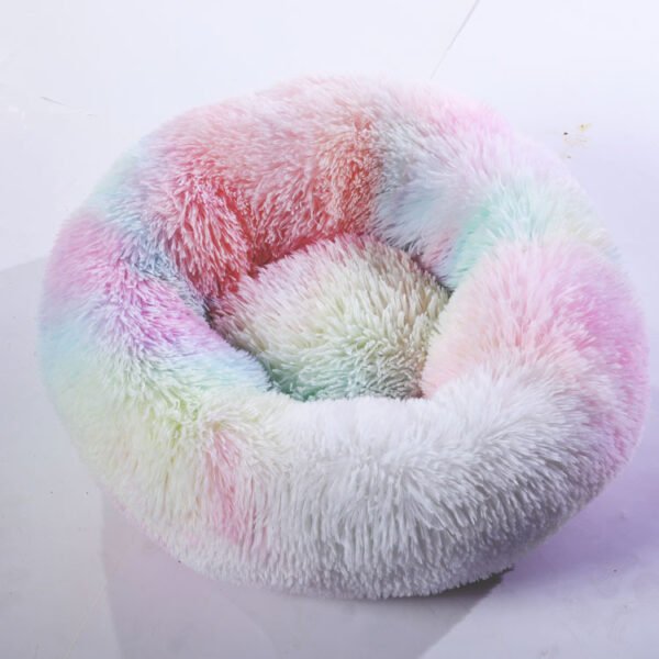 Kennel Round Cotton Pet Winter Warm Sleeping Bed For Dogs - Image 10