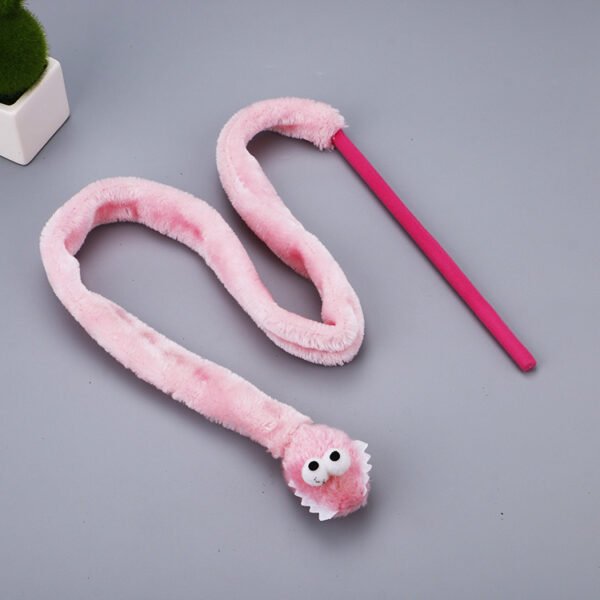 Pet cat toy cartoon snake funny cat rod cat interactive toy funny cat rod - Image 5