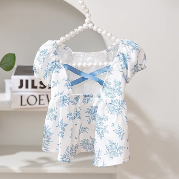 New Dog Clothes Cute Mesh Strawberry Strap Dress - Image 7