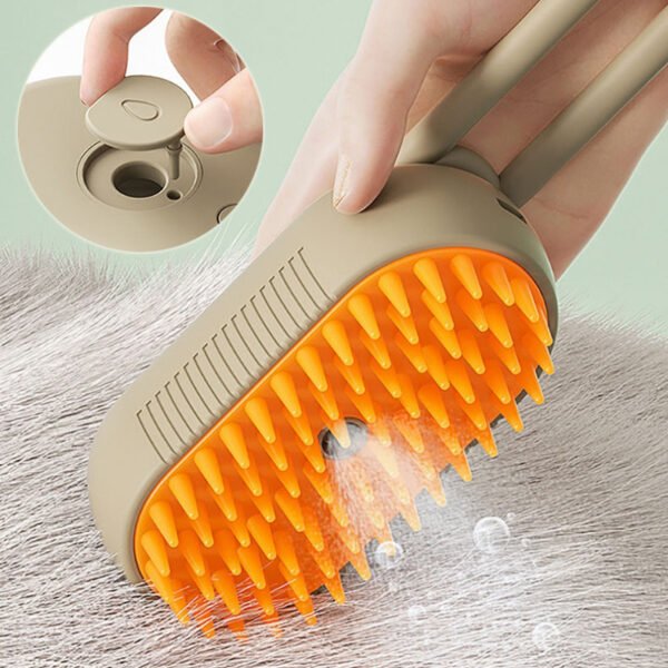 Cat Steam Brush Steamy Dog Brush 3 In 1 Electric Spray Cat Hair Brushes For Massage Pet Grooming Comb Hair Removal Combs Pet Products - Image 4