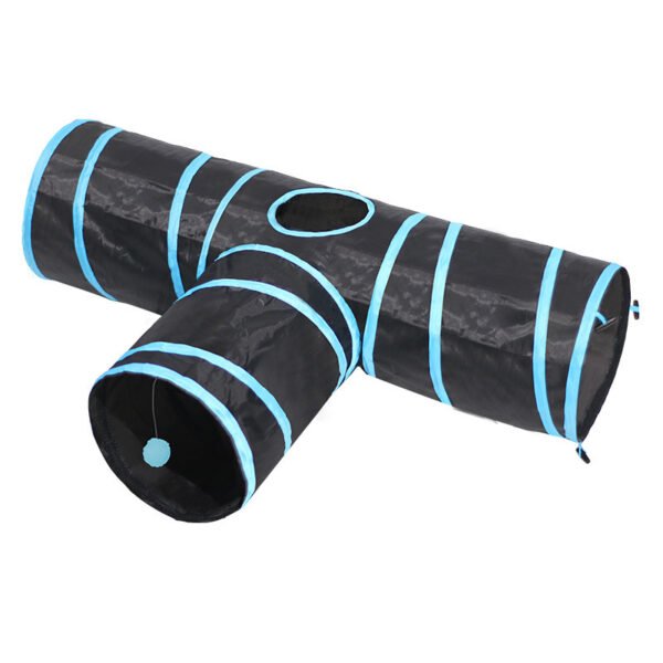 New Cat Tunnel Foldable Pet Climbing Path Cat Toys - Image 3