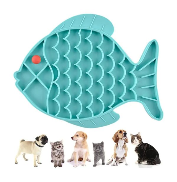 Silicone Lick Mat For Pet Dogs Slow Food Plate Rice Bowl For Small Medium Dog Anti Gulping Choking Feeder Puppy Treat Dispenser - Image 4