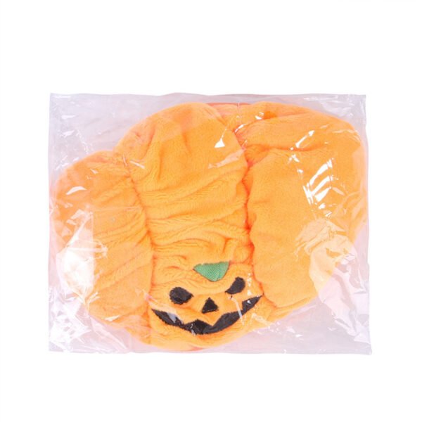 Pet Hat Halloween Funny Pumpkin Hat Cute Pet Animal Costume - Image 4