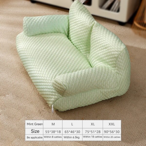 Pet Sofa Four Seasons Universal Removable And Washable Kennel Waterproof Breathable Ice Silk - Image 9