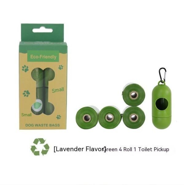 Pet Supplies Fragrance Degradable Pet Garbage Bag Pet Stool Bag Boxed With Dispenser - Image 3