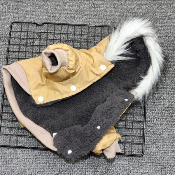Padded Dog Clothes Padded Coat For Small Dogs - Image 4