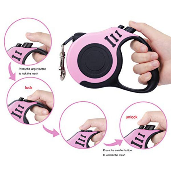 Pet Automatic Retractable Traction Rope Set Dog Leash Dog Traction Rope Device - Image 8