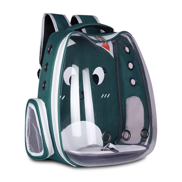 Pet Supplies Pet Backpack Convenient Pet Space Bag Breathable Shoulder Cat Bag Dog Bag - Image 4