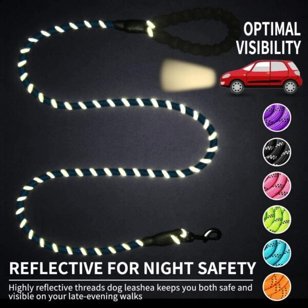 Small Medium Sized Pet Dog Luminous Leash Chain Puppies - Image 4