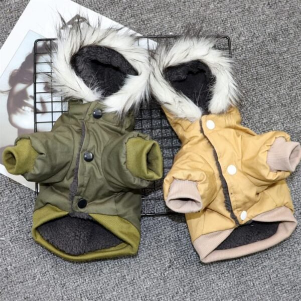Double-layer plus fleece pet clothes - Image 4