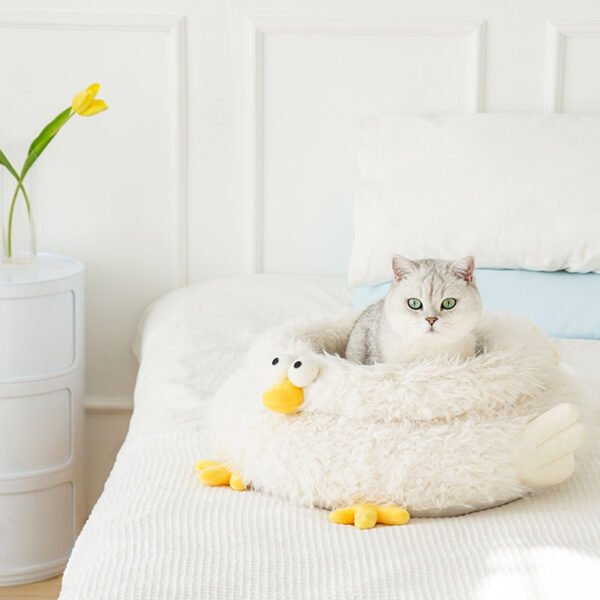 Pet Bed Four Seasons Universal Warm And Comfortable Cat Litter - Image 3