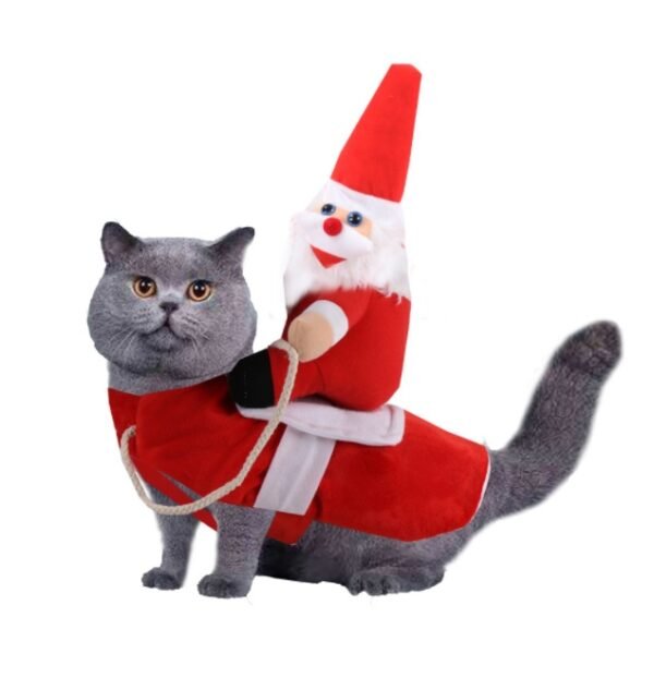 Dog Christmas Clothes Cat Christmas Clothes Pet Winter Clothes - Image 4