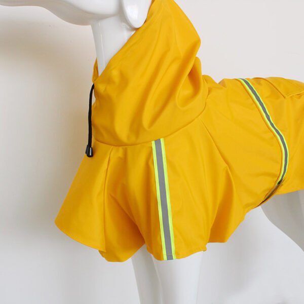 Spring and summer new dog raincoat waterproof cape dog reflective raincoat large dog raincoat - Image 5