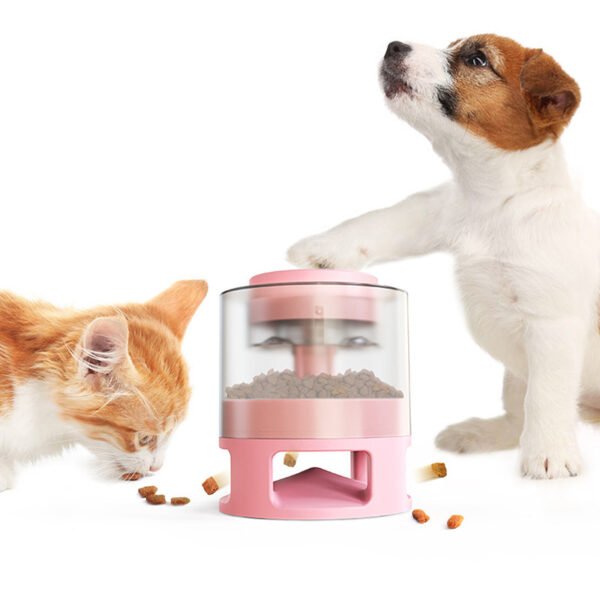 Dog Food Feeder Pet Accessories Cat Feeder Catapult Educational Dog Toys Pet Supplies Food Dispenser Just One Snap Comes Food - Image 10