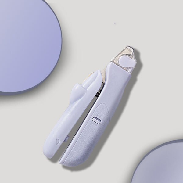 New pet nail clippers cat nail scissors stainless steel led dog nail clipper small dog and cat beauty products - Image 3