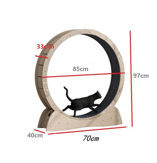 Cat Silent Treadmill Roller Large Weight Loss Exercise - Image 6