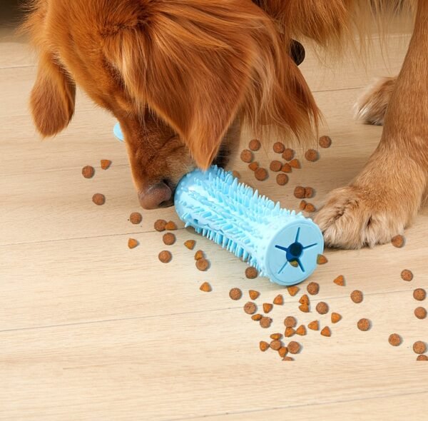 Multifunctional Dog Chew Food Dispenser With Suction Cup Pet Molar For Playing Biting Puppy Pulling Tugging - Image 4
