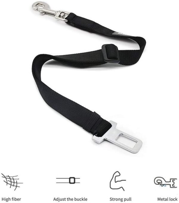Retractable Dog Safety Belt Car Safety Belt For Pet Dog Supplies Car Safety Buckle - Image 8