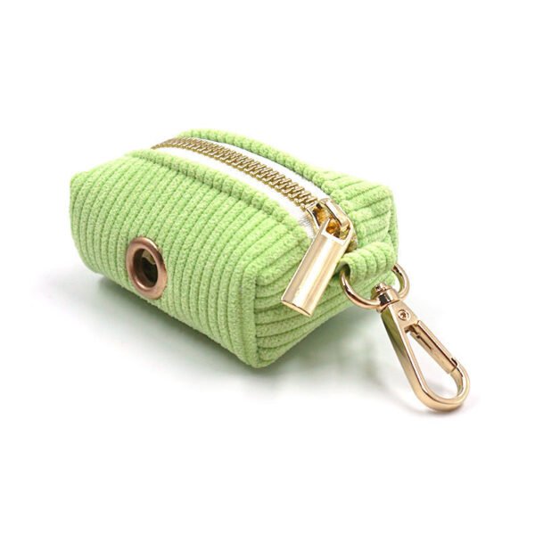 Corduroy Pet Dog Go Out Garbage Bag Velvet Cute Dog Poop Bag - Image 5
