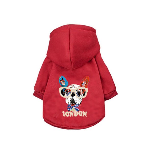 Winter Warm Dog Clothes Cotton Hoodie - Image 4