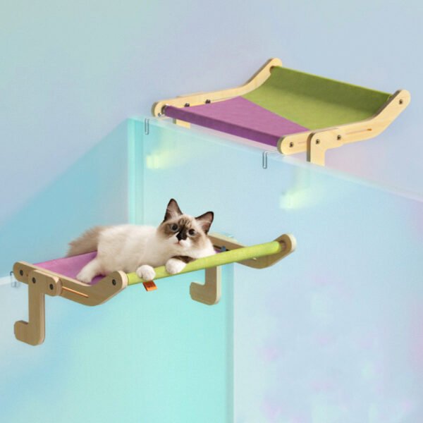 Window Glass Hammock Hanging Cat Litter Windowsill - Image 6