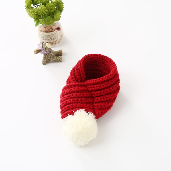 Wool scarf cat and dog accessories pet scarf - Image 6