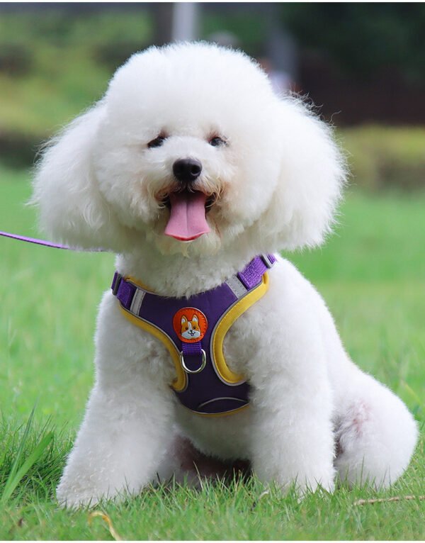 Dog Harness Cat Harness Reflective Dogs Leashs Soft Mesh Chest Strap - Image 2