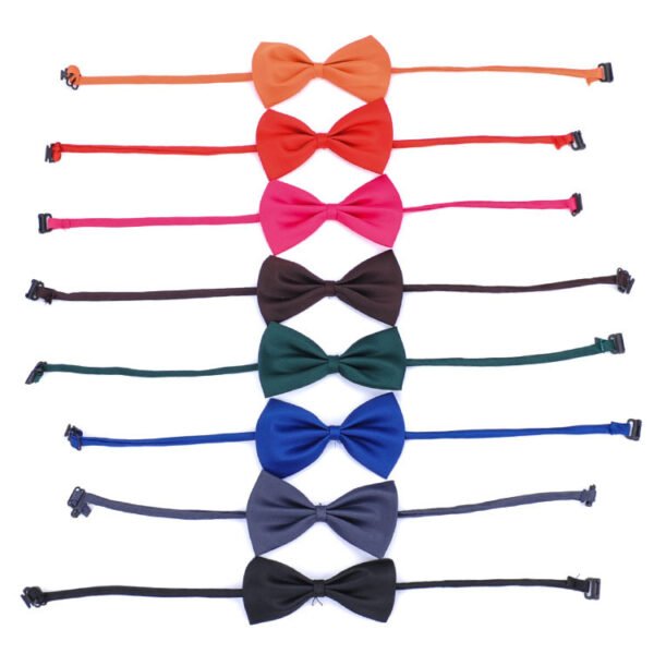 Pet Bow Tie Dog Supplies Multicolor Dog Bow Tie - Image 2